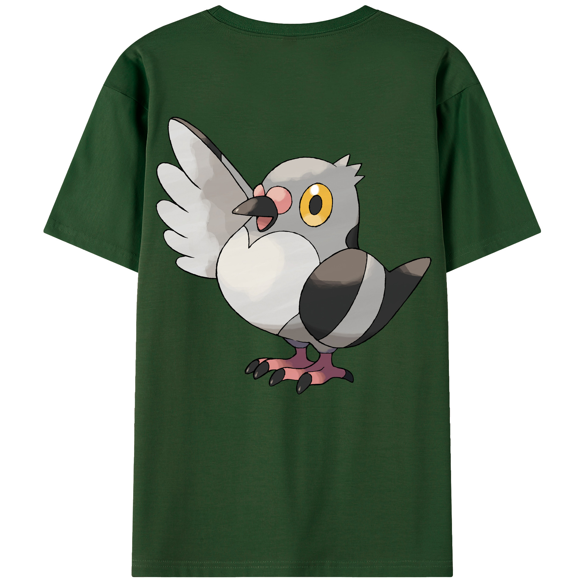 （画像用） ポケットモンスター Pokémon 綿100％半袖Tシャツ（背面プリント）